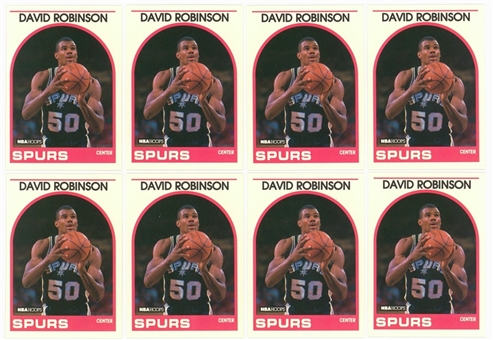 1989/90 Hoops #310 David Robinson Rookie Cards High Grade Hoard (700+)